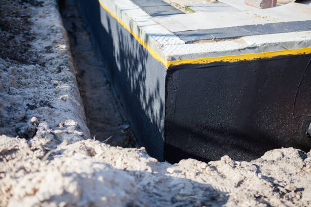 Professional Waterproofing technician working in Mount Pleasant, SC
